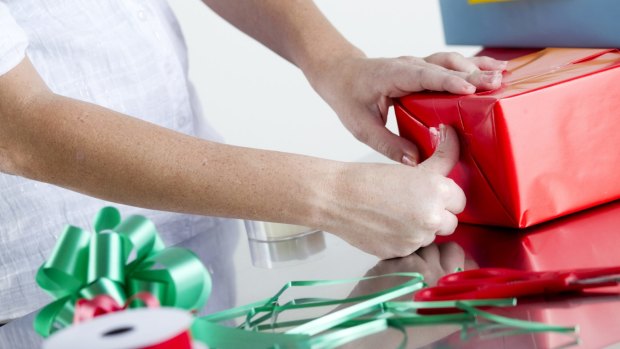Charity money raised by a Mackay gift-wrapping service has been stolen, police say. 