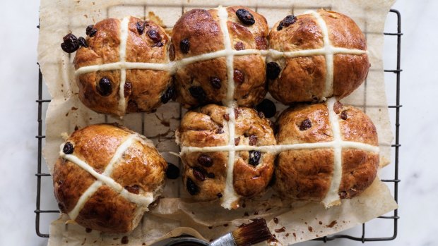 These hot cross buns are worth the effort.
