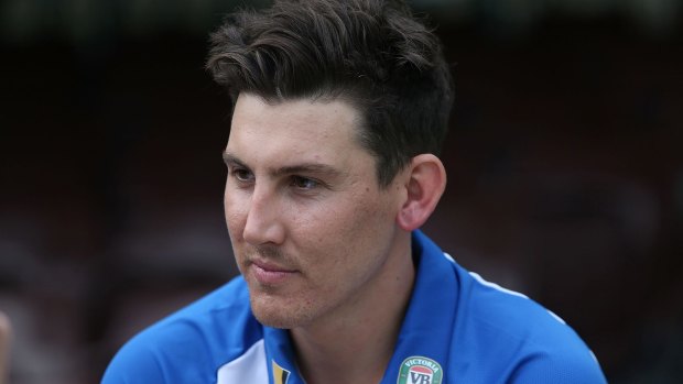 Rookie: Nic Maddinson of the NSW Blues has been chosen to play for Australia for the third Test against South Africa in Adelaide.
