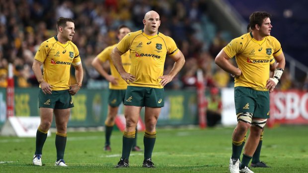 The Wallabies were stunned 24-19 in Sydney by a determined Scottish outfit which has left coach Michael Cheika's June campaign in shambles.