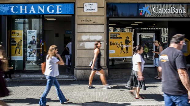 Catalan lenders such as?CaixaBank, which have spent years seeking to reduce political risk through expansion -- have once again been pulled into the region's volatile politics.