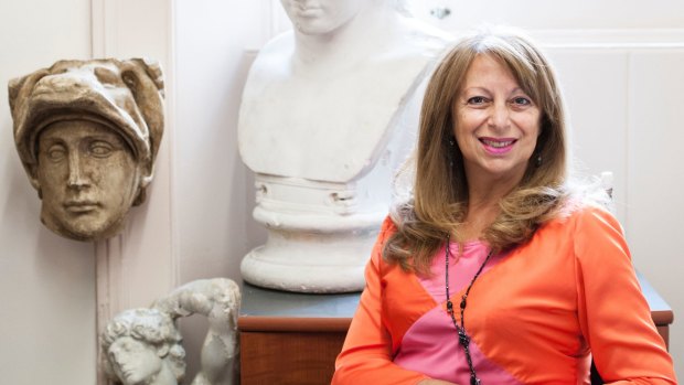 Lorraine Kypiotis, a senior lecturer at Sydney's National Art School, also leads tours around Florence.