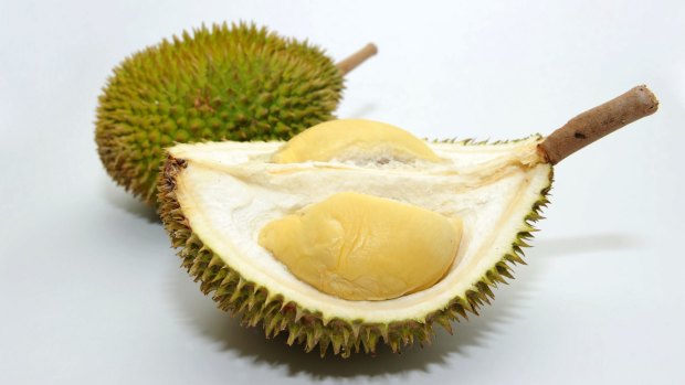 Durian is banned on trains and planes across Asia. 