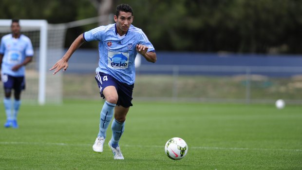 Sydney FC Youth player George Timotheou graduated from the Centre of Excellence program. 