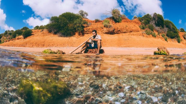 Darren Capewell from Wula Gura Nyinda Eco Adventures in the Shark Bay, WA.