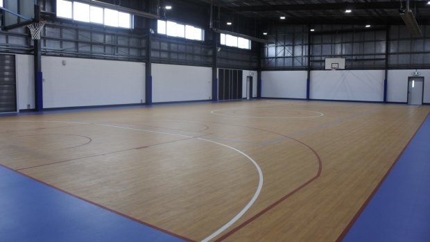 The new gymnasium.