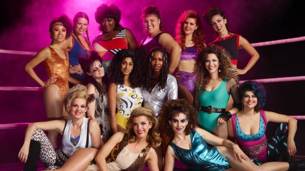GLOW was inspired by a real-life women's wrestling TV series from the late-1980s.