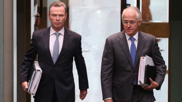 Christopher Pyne has all but locked Prime Minister Malcolm Turnbull in some sort of announcement on the submarines.