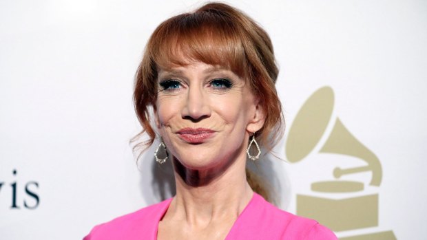 Comedian Kathy Griffin lashed out at Samantha Armytage on Sunrise.