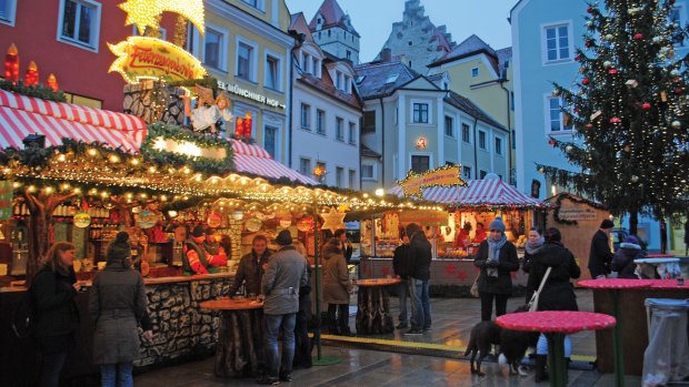 Regensburg Christmas Market.