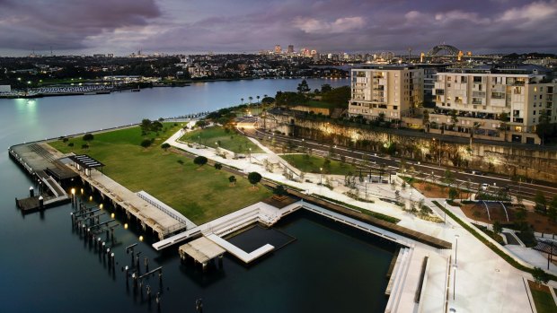 The prize-winning Pirrama Park in Pyrmont is one of Thalis' projects.