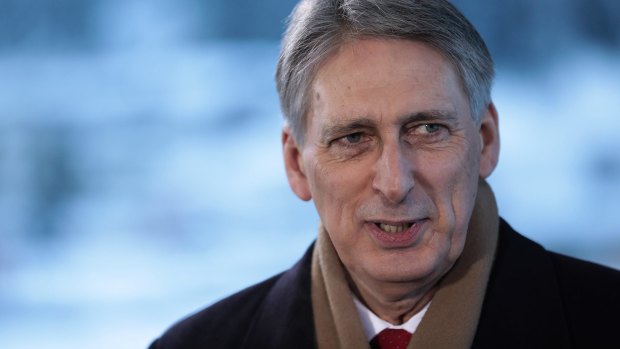 "I regard my job as Chancellor as making sure that our economy is resilient, that we have got reserves in the tank": Philip Hammond, UK Chancellor.