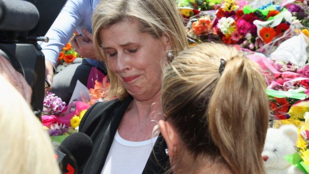 Ardent Leisure CEO Deborah Thomas after a private memorial was held at Dreamworld.