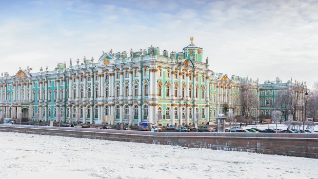 The Winter Palace hosts the Hermitage art collection, one of the finest in the world.