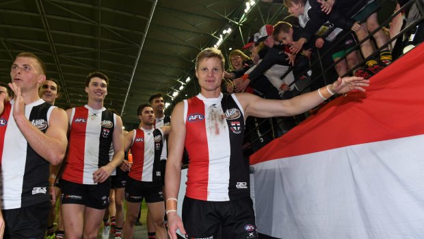 Ruled out: St Kilda veteran Nick Riewoldt.