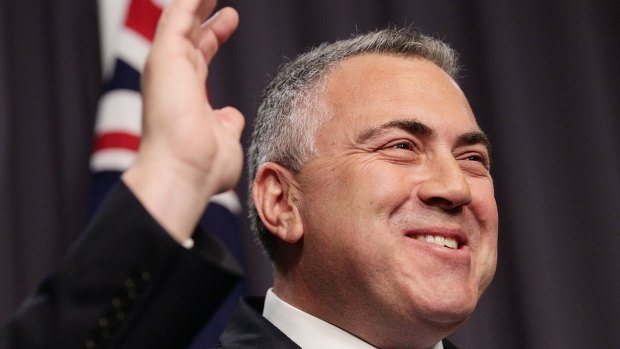 Joe Hockey: fond farewell.