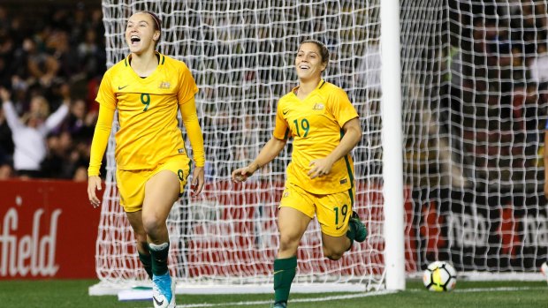 Injured Matildas star Caitlin Foord has backed Australia to win Asian Cup without her. 