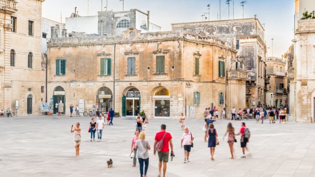 Ancient baroque palaces help make Lecce in Italy undeniably good-looking.