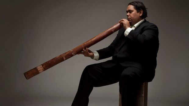 ARIA award-winning didgeridoo virtuoso William Barton.