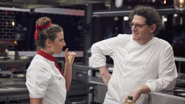 'The bar is set so low, it's impossible to fail,' Marco Pierre White, pictured with Olympian Jess Fox, declares. Oh Marco, you don't know the half of it.