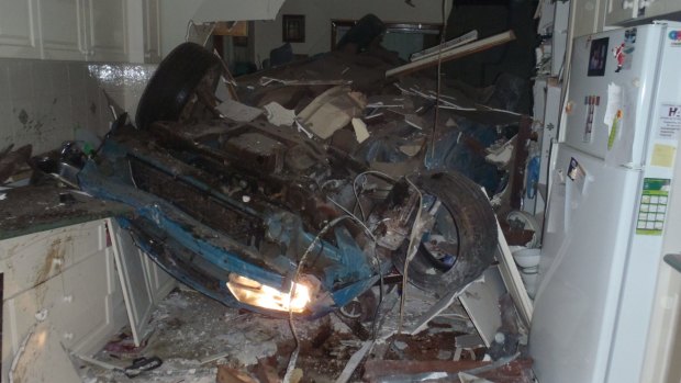 A man died after he drove through a house in WA's great southern region. 