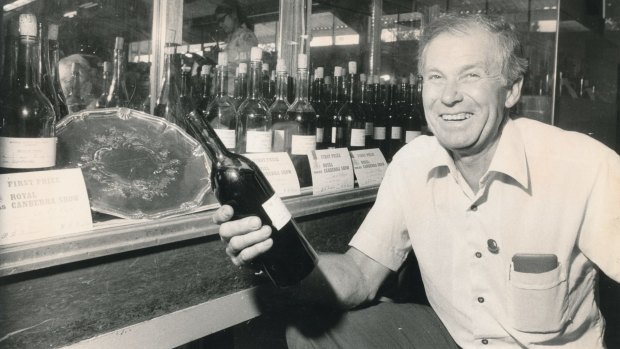 Dr Edgar Riek inspired others to follow him into the wine industry.