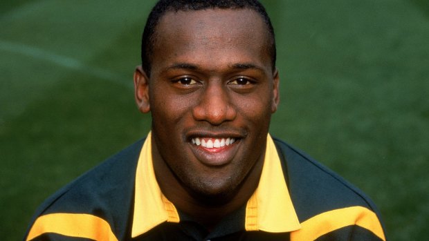 Fresh faced: Wendell Sailor in 1994.