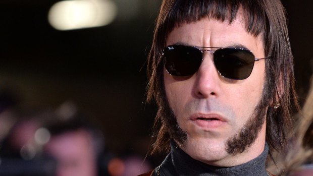 Beer boy: Sacha Baron Cohen at the premiere of his movie <i>Grimsby</i> at the Odean in London. 