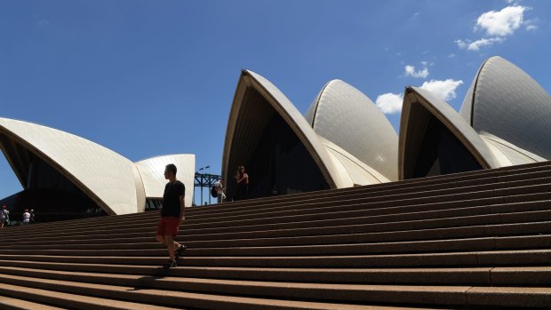 A $200 million renovation is under way at the Sydney Opera House.