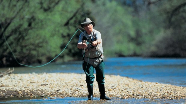 There has been strong interest for Canberra's free fly fishing classes.