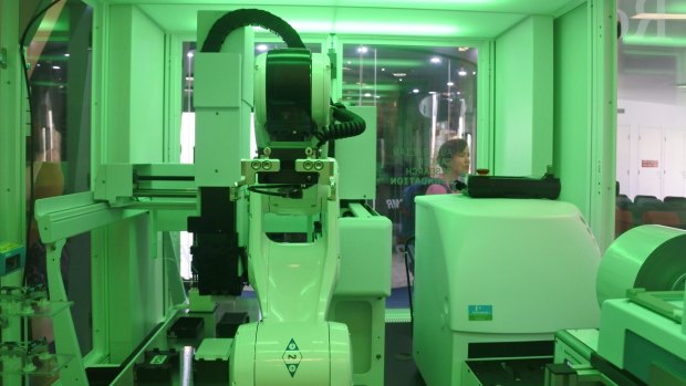 The High Throughput Robotic Target and Drug Discovery Screening Platform is the first technology of its kind in the ACT.