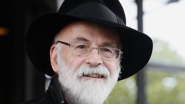 British author Terry Pratchett in 2010.