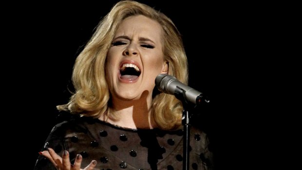 Adele performs during the 54th annual Grammy Awards in Los Angeles. The singer's hotly anticipated new album, <i>25</i>, was released on November 20, 2015.