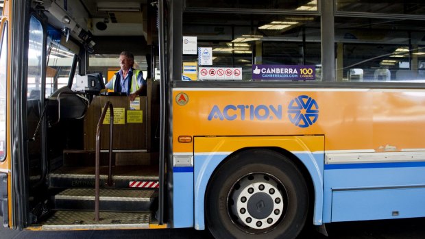 Andrew Barr is holding out the threat of selling the ACTION bus network if he can't achieve reforms.