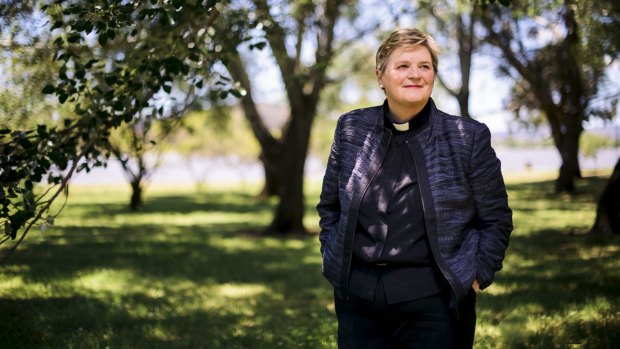 Bishop of Grafton Sarah Macneil, a former Canberra priest, began her service as Australia's first female Anglican bishop in March. Photo by Rohan Thomson