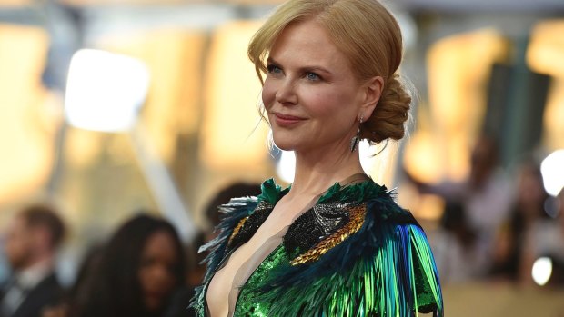 Nicole Kidman at the Screen Actors Guild Awards in Los Angeles this week. 