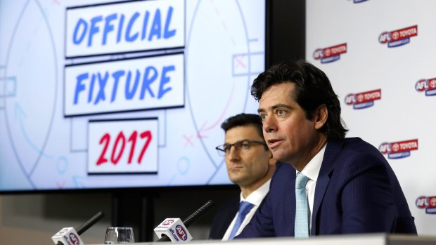 AFL boss Gillon McLachlan and his team may have averted this problem, if they had made decisions earlier on the AFLW fixture. 