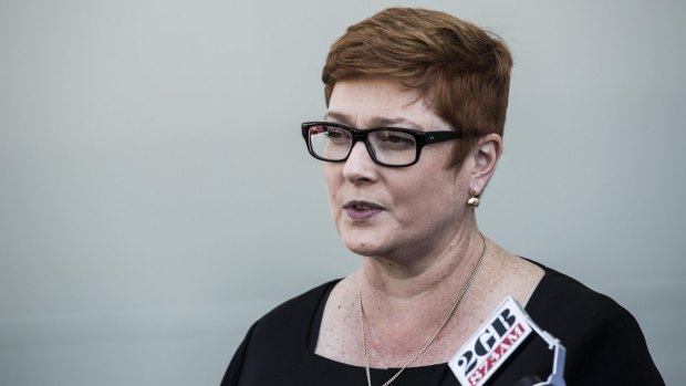 Defence Minister Marise Payne has visited Oakey. 
