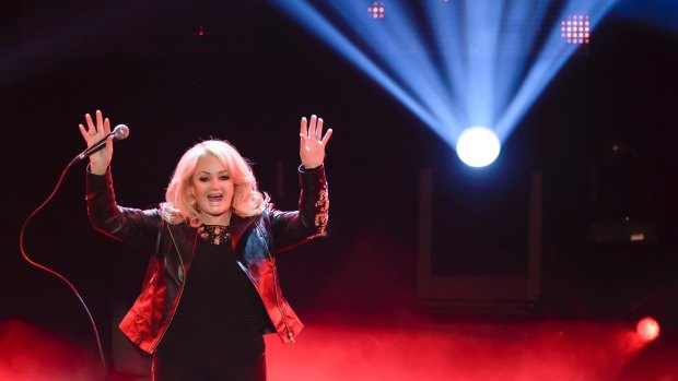 Still touring: Bonnie Tyler says she'll never retire. 