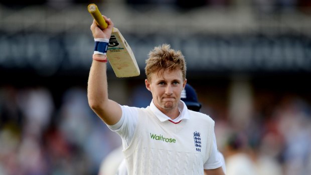 Top dog: England's Joe Root.