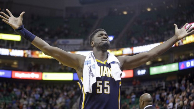 Lakers revival: Former Indiana Pacers centre Roy Hibbert.