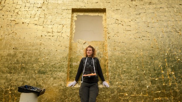 Golden age: Melbourne artist Joanna Buckley is transforming the Providence building at Abbotsford Convent.