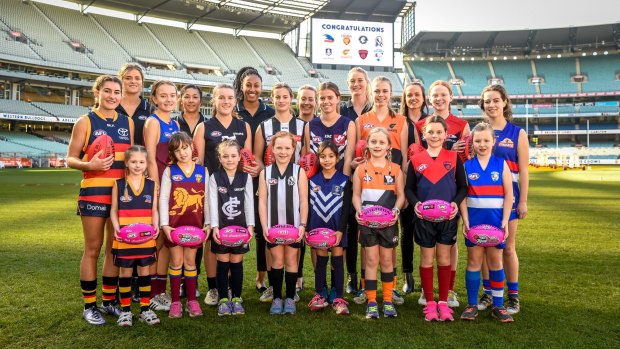 The AFL's Women's National League has  taken less than two years to form  after its first announcement.