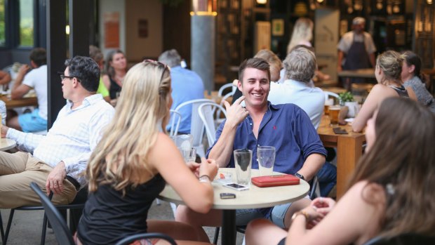 Honest character: Hunters Hill Hotel is casual and laid-back.