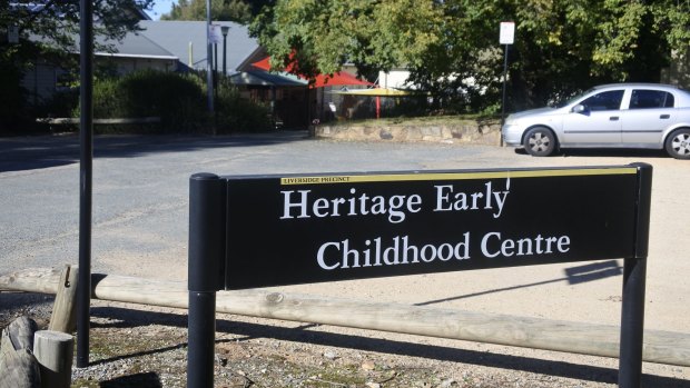 The Heritage Childcare Centre on the ANU campus in Canberra.