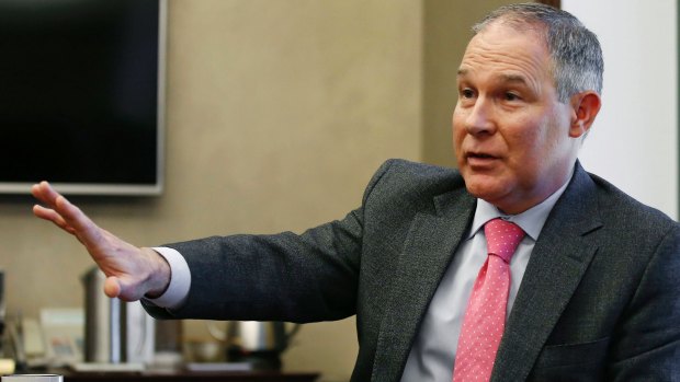 Oklahoma Attorney-General Scott Pruitt is Donald Trump's choice as head of the Environmental Protection Agency.