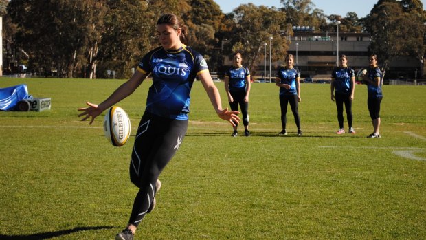 Millie Boyle will play for the ACT women's rugby union team this weekend. She's the daughter of former Canberra Raiders David Boyle, and niece of Raiders legend Jason Croker.