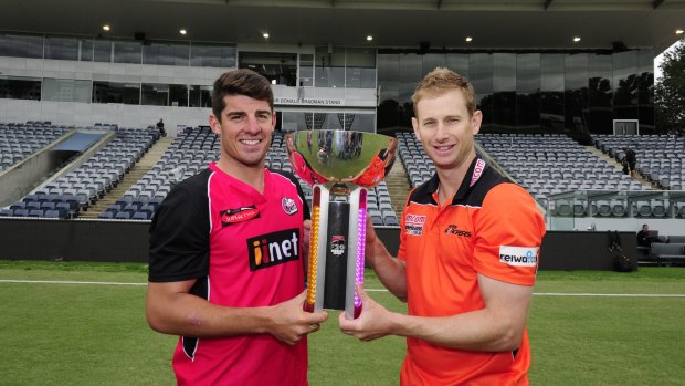 Manuka Oval hosted the 2014-15 Big Bash final between the Sydney Sixers and Perth Scorchers.