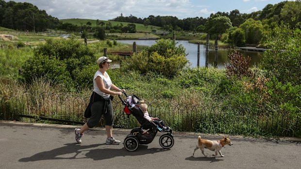 "It's like cutting into our backyard," says local resident Bethany Woollatt. One of the areas to be acquired is adjacent to the popular wetlands area.