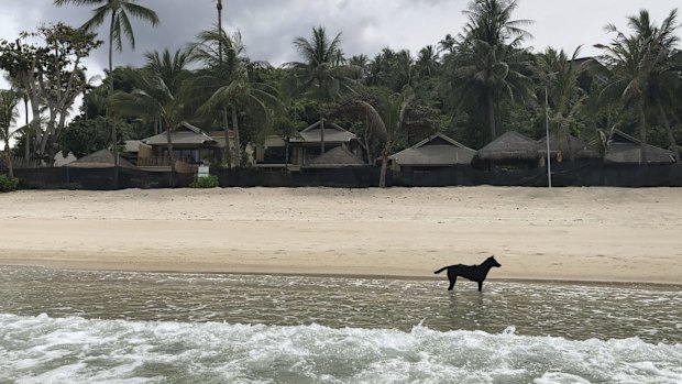 A closed luxury resort on the island of Koh Phangan, Thailand.